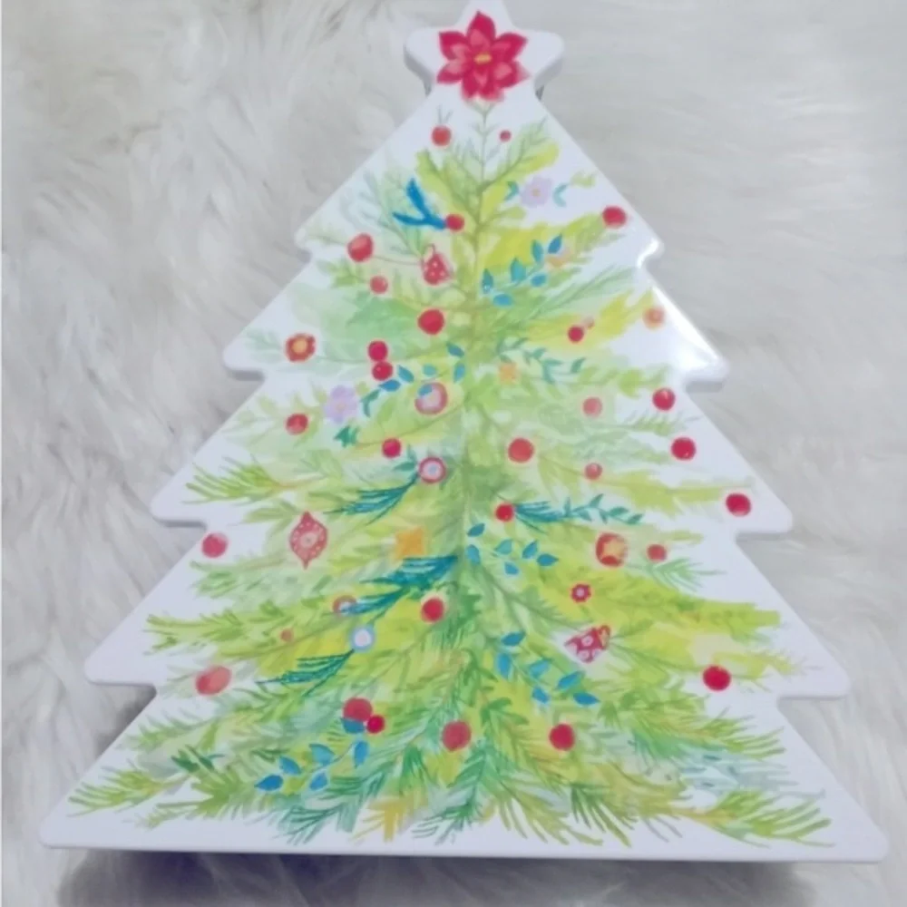Pioneer Woman Christmas Tree Treat Container